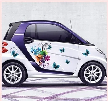 

Customizable Fashionable Flower Car-Styling Creative Whole Car Stickers Collection Decals Sticker Waterproof Protective Film