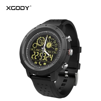 

Original XGODY NX02 IP67 Waterproof Smartwatch Pedometer Calories Counter Smart Watch Men for iPhone Android Smart Wristwatch BT