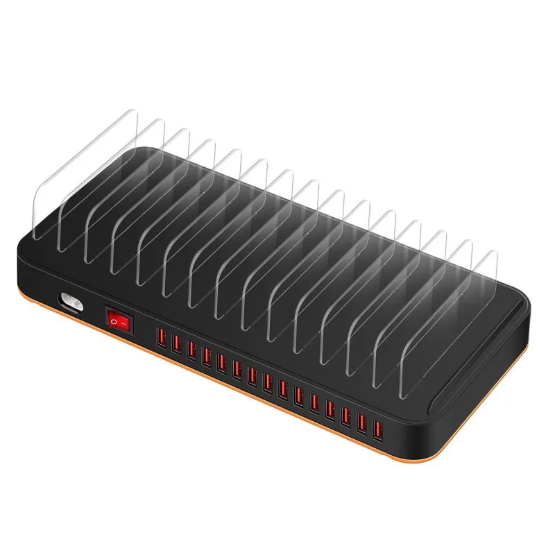 SZYSGSD الهاتف المحمول شاحن سريع 15 USB حامل محطة شحن ل فون ipad Xiaomi متعددة منافذ الهواتف الذكية شاحن الجهاز اللوحي 20A SZYSGSD الهاتف المحمول شاحن سريع 15 USB حامل محطة شحن ل فون ipad Xiaomi متعددة منافذ الهواتف الذكية شاحن الجهاز اللوحي 20A