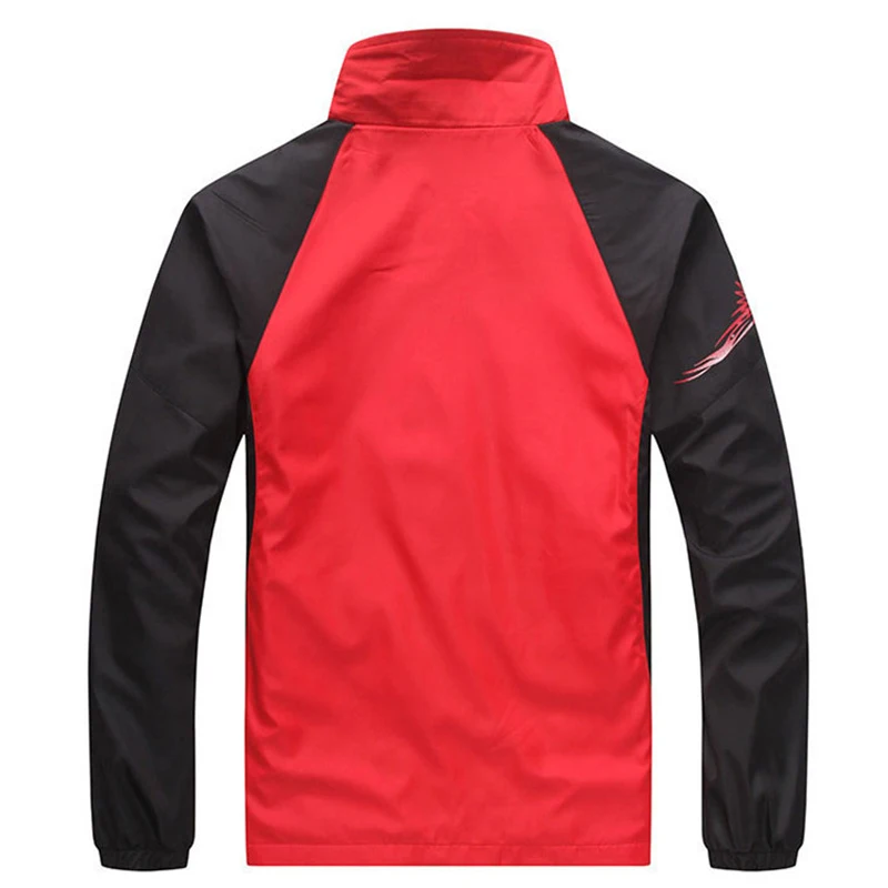 New Men's Set Spring Autumn Men Sportswear 2 Piece Set Sporting Suit Jacket+Pant Sweatsuit Male Clothing Tracksuit Size 5XL