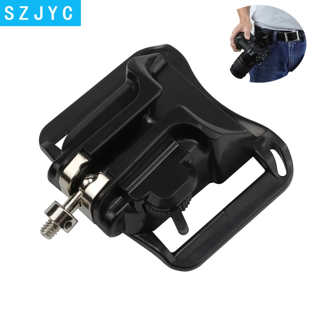 

Waist Lock Buckle Mount for GoPro Hero 7 6 5 Yi 4k Nikon SJCAM H9r Camera Spider Holster Strap With 1/4" Screw Accessory
