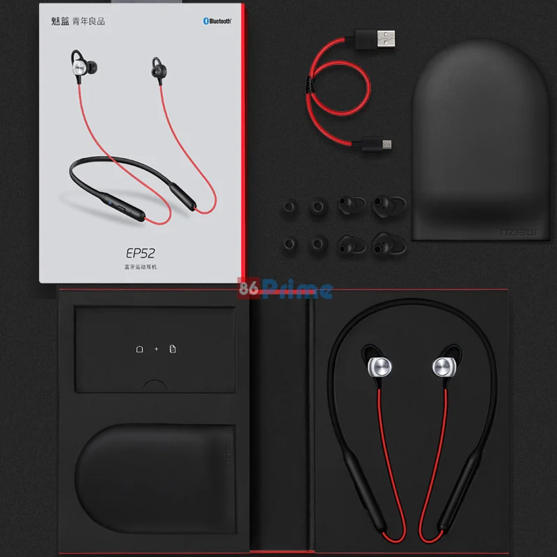Оригинальные беспроводные наушники Meizu EP52 Bluetooth 4 1 водонепроницаемая Спортивная