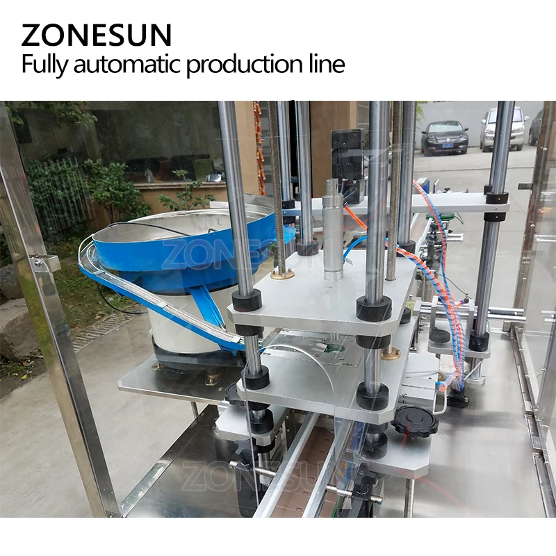 ZONESUN полностью автоматическая машина для наполнения пасты электрический