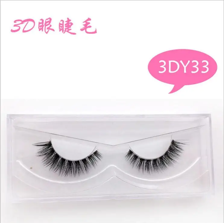 

Mink Lashes 3D Mink Eyelashes Invisible Band Natural Black Mink False Eyelash Full Strip cilios Reusable y33
