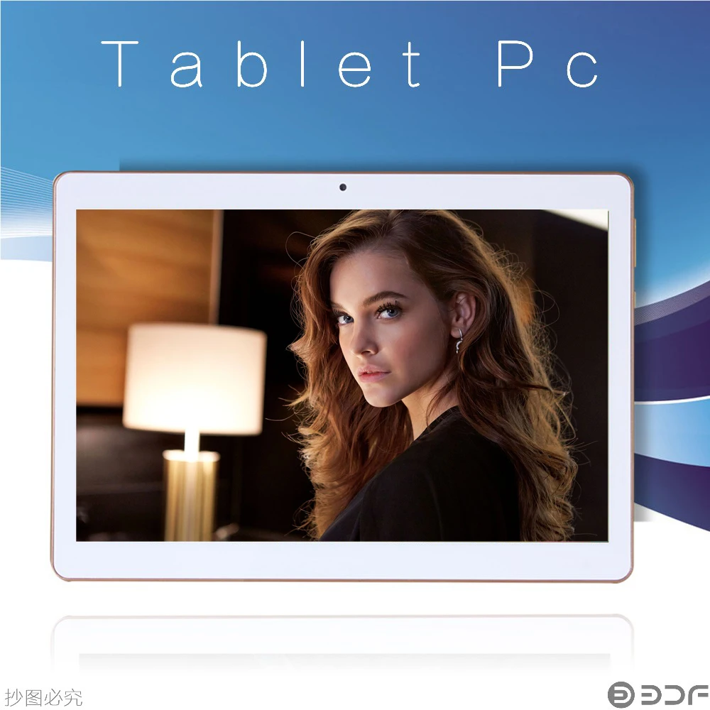 

2019 New 10 Inch Original 3G Phone Android 6.0 Tablet Pc WIFI Bluetooth Tablets Quad Core 2G RAM 32G ROM Dual Camera