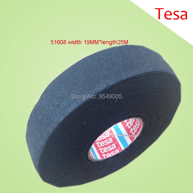 Original Tesa 51608 Car Cloth Tape Flannelette Public Wire Harness
