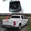 For Toyota Hilux 2010~2017 / Car Rear View Camera / Parking Reverse Camera / CCD RCA NTST / Car Back Reverse Hole OEM Camera ► Photo 1/5