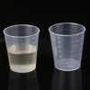 Tasses de mesure de laboratoire 30ml, en plastique transparent, jetables, récipient de mesure de liquide, outil de cuisson, 10 pièces/100 pièces ► Photo 3/6
