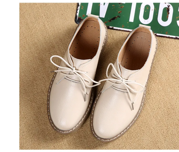HX 058 (2) Lace-Up Women Shoes Flats