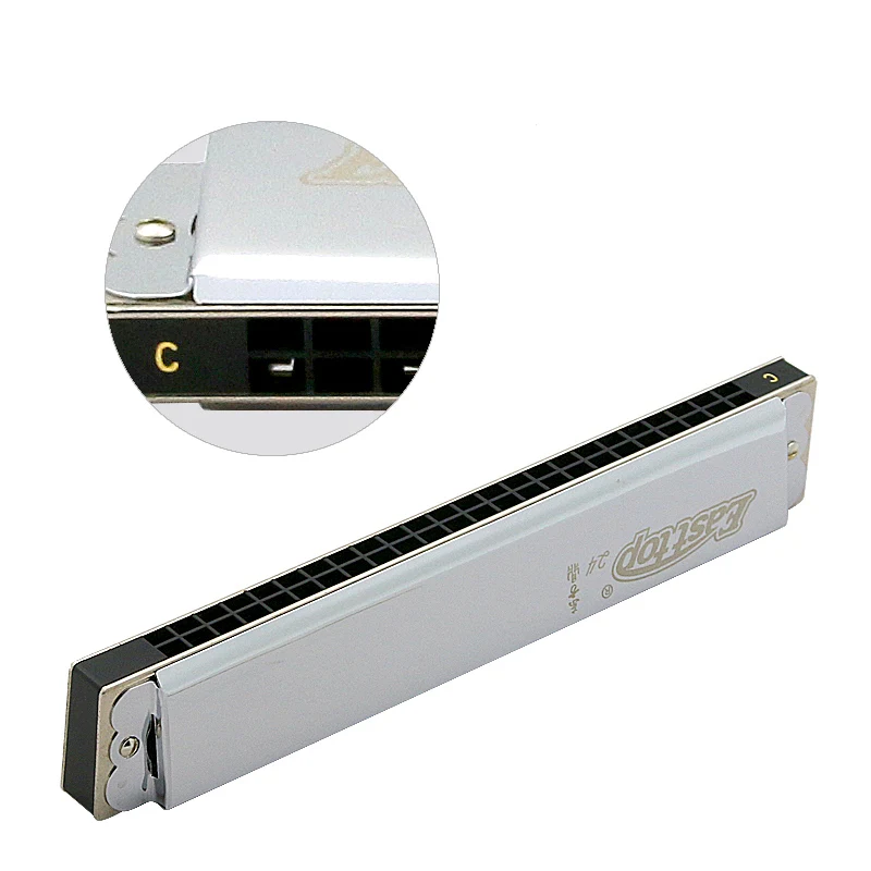 T2406 Easttop гармоника Tremolo с 24 отверстиями музыкальный инструмент кнопкой в форме