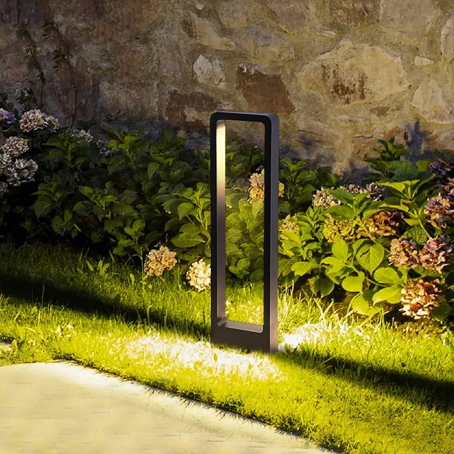 Thrisdar открытый сад газон свет алюминий водонепроницаемый Для дорожки на участке световой столб путь Виллар задний двор парк уличный свет