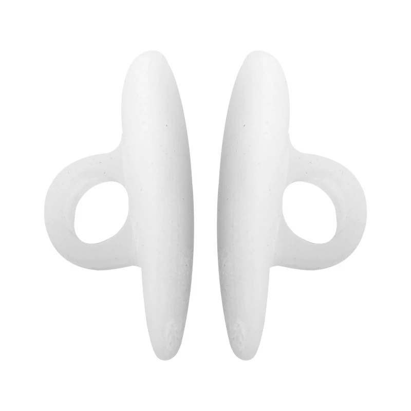 1pair Toe Corrector Hammer Toes Separator For Toes Pads Feet Care Bunion Gel Guard Remove Corns Feet Silicone Finger Protector