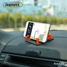 Remax RM-C25 держатель для мобильного телефона мягкий силиконовый нескользящий коврик держатель для смартфона автомобильный держатель для iPhone 7 8 X samsung gps
