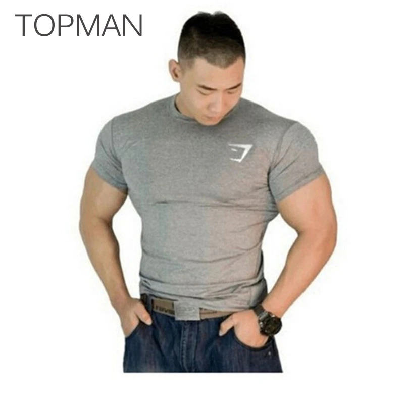 Gymshark camiseta de algodón hombres edificio Stringer marca ropa deportiva Fitness hombre del músculo gimnasia para hombre deportes ropa de men clothing|fashion designclothing fashion wholesale AliExpress