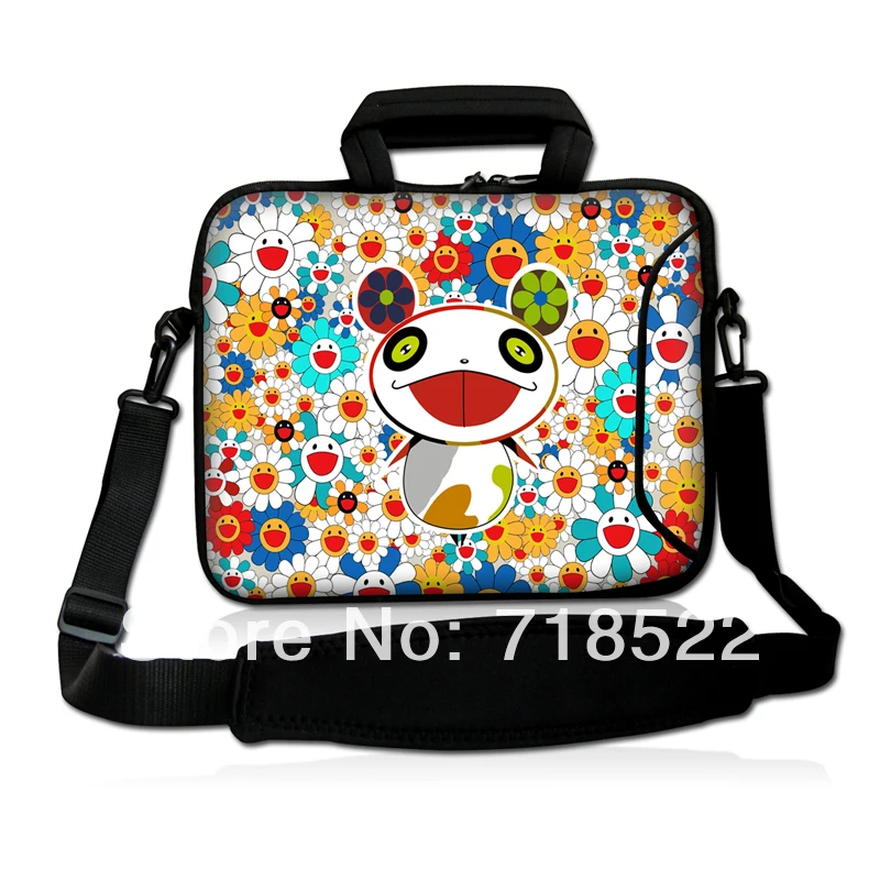 17" Cute Laptop Bag Notebook Case Cover Sleeve w/ Shoulder Strap,Handle