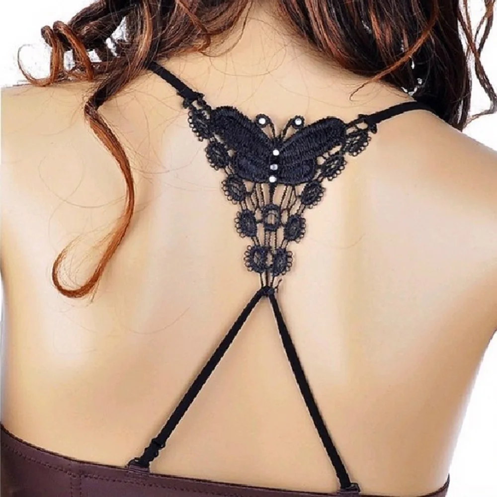 Fashion Sexy Behind The Bow Invisible Underwear Belt Shoulder Strap