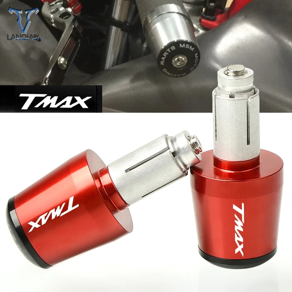 

Motorcycle Accessories Handle Bar End Grips Cap Caps Plug Slider For YAMAHA TMAX530 TAMX -530 TMAX500 T-MAX 500