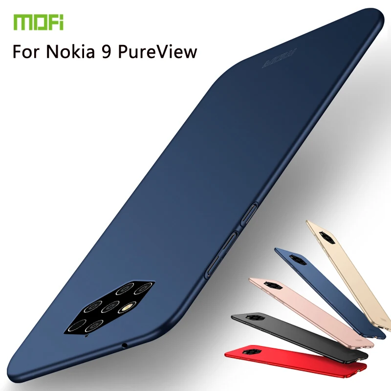 

For Nokia 9 PureView Case MOFI Phone Shell Hard PC Protective Back Cover Case For Nokia 9 PureView Funda Coque