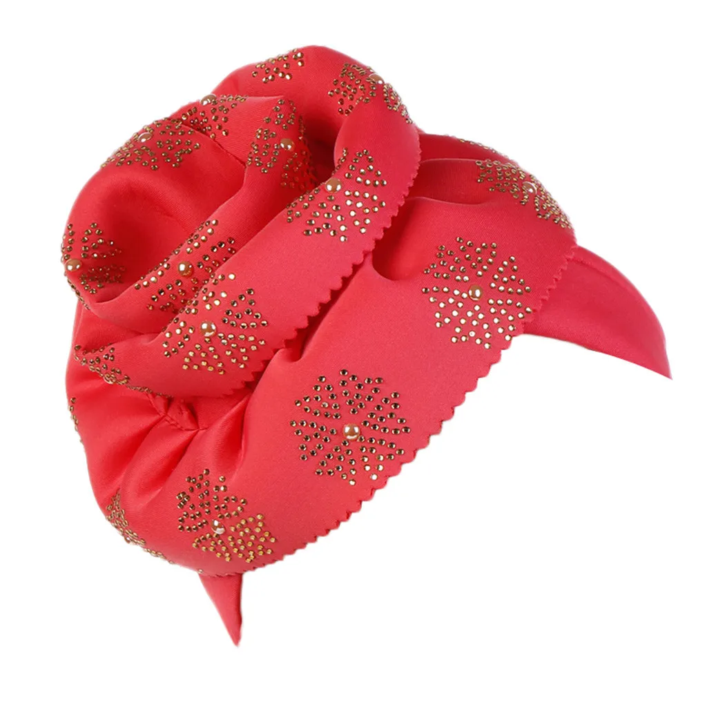 Раковая тюрбан Кепка для повязка на голову женская шарф стрейч Chemo выпадение волос голова Повседневный женский платок мусульманские шляпы