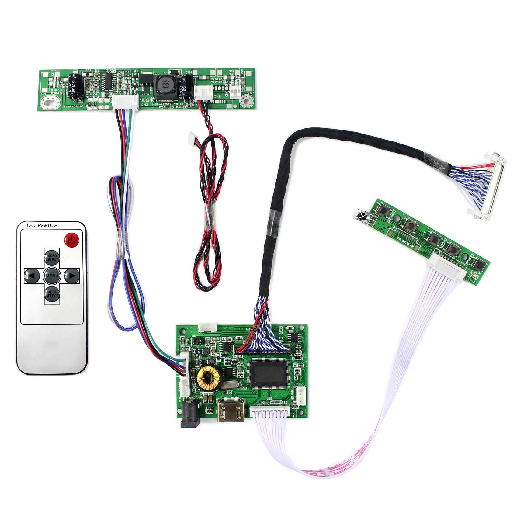 

1920x1080 Resolution LM238WF5-SSA1 M215HW03 V1 M215HGE-L23 HDMI LCD Controller Board for 21.5inch23.8inch LCD Screen