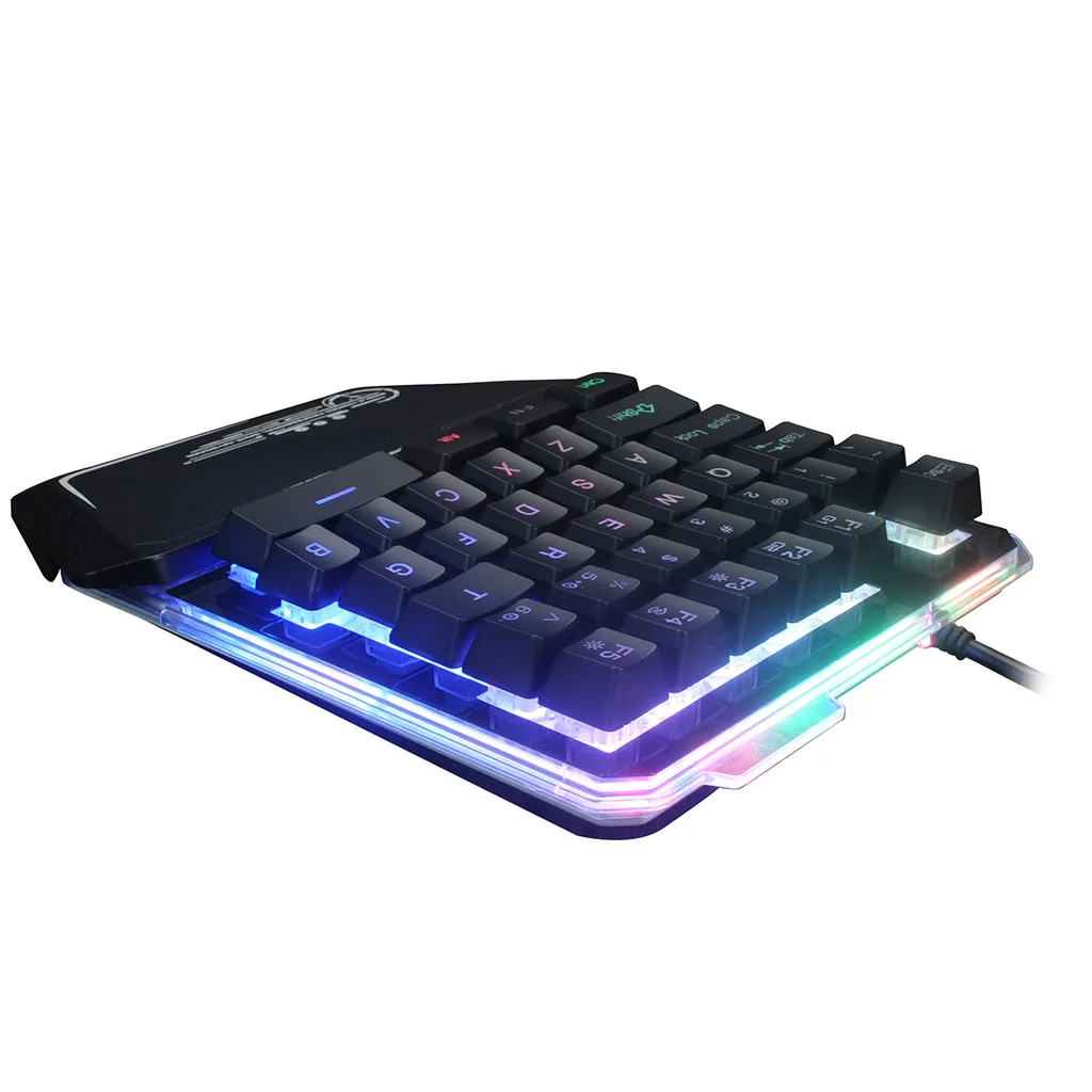 

VOBERRY FOR G40 Cable Game Keyboard 35 Key Single Hand Game Keyboard Belt Trustee's Ergonomics Design