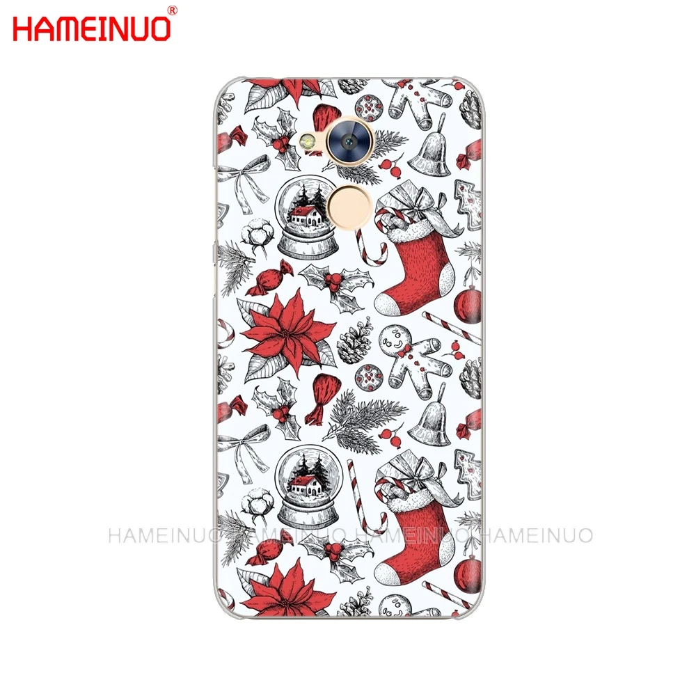 HAMEINUO Merry Christmas Санта Клаус Олень год чехол для телефона huawei Honor 10 V10 4A 5A 6A 7A 6C 6X7X8 9 LITE - Цвет: 43200