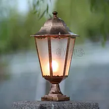 Наружный почтовый светильник s лампа-капитель, дверная колонна, светильник, садовый пейзаж, лампы WCS-OCL0031