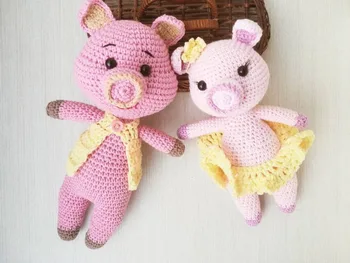 

crochet toys amigurumi handmade rattle doll elephant Model number JSZ0028