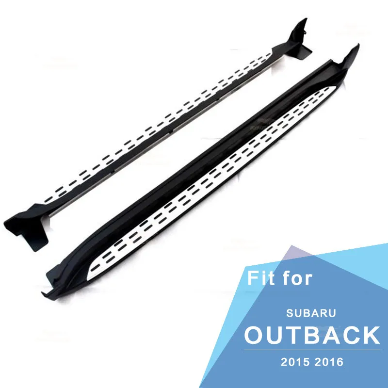 Aluminum Running Board Side Steps Nerf Bar for Subaru Outback 2015 2016