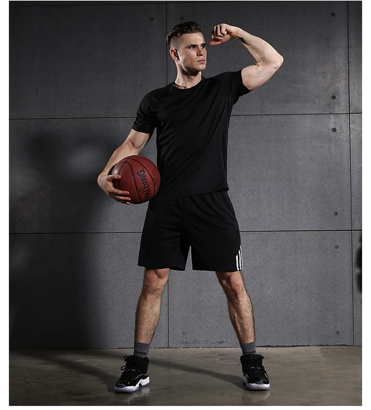 Мужские спортивные шорты для тренировок по легкой атлетике с карманами на молнии для футбола, спортзала, фитнеса, быстросохнущие шорты для баскетбола, бега, тренировок
