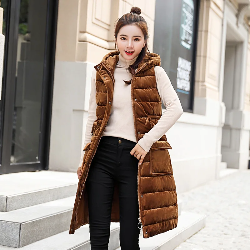Hndjxxxy Autumn Winter Vest Women Waistcoat 2018 Female