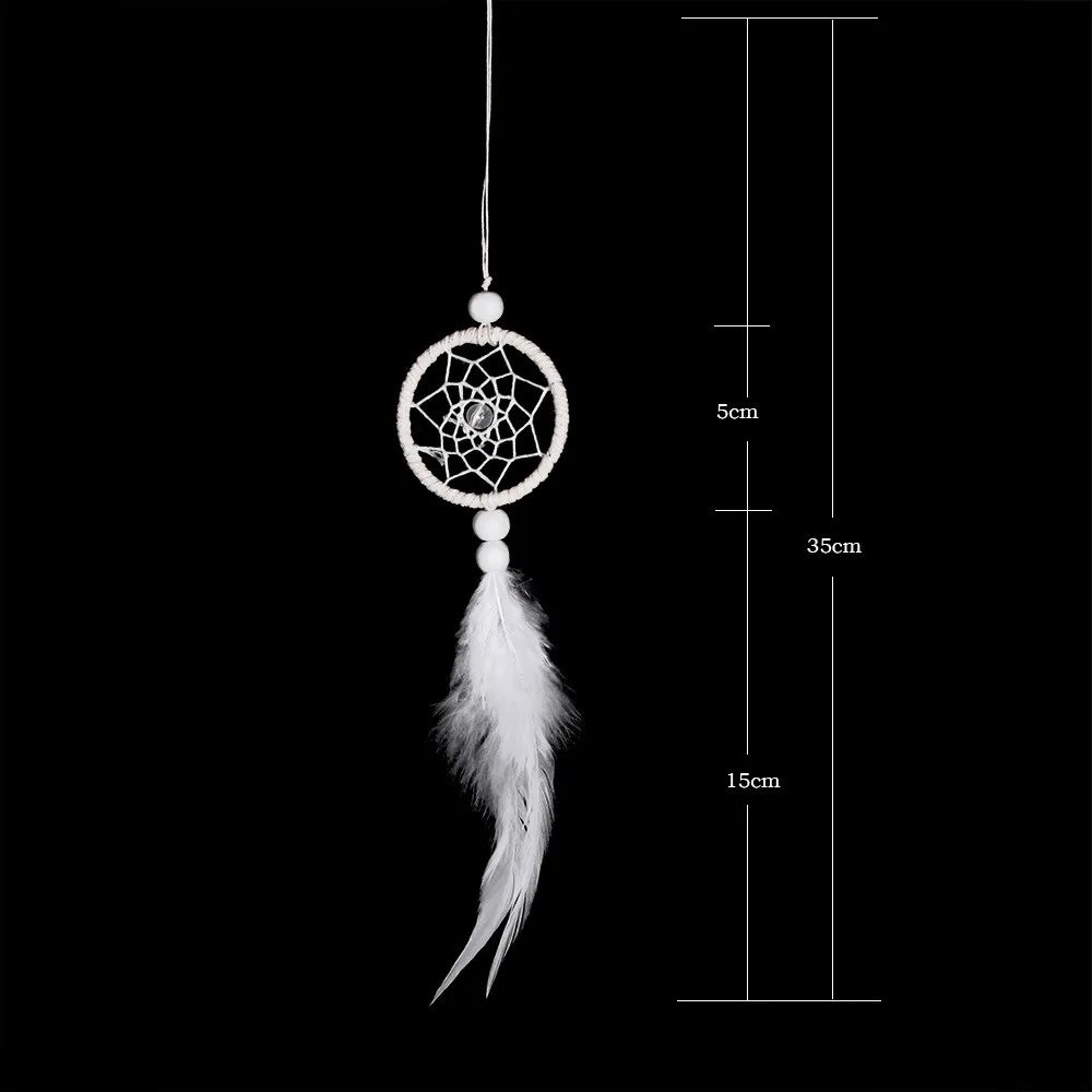 

Auto Feather Dream Catcher Hanging Ornament For Car Good Looking Decors Car Accessories #YL1