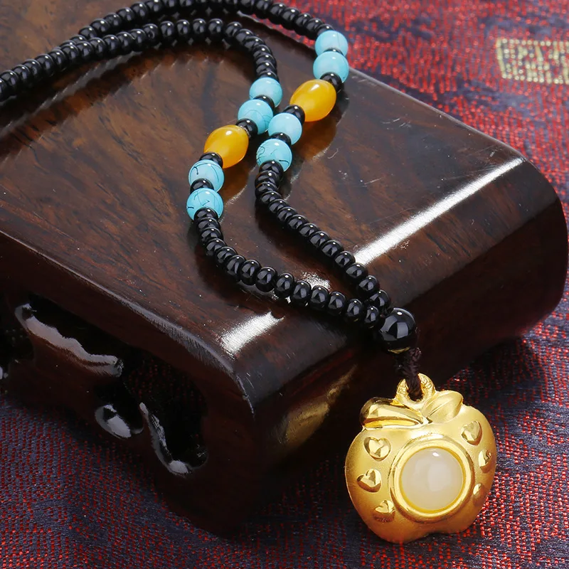 

2019 New Arrival Choker Necklace Asg Cluci Cage Pendants Inset Jades 4 D Hetian Pure Pendant Jewelry Store Stock Gloss Entities