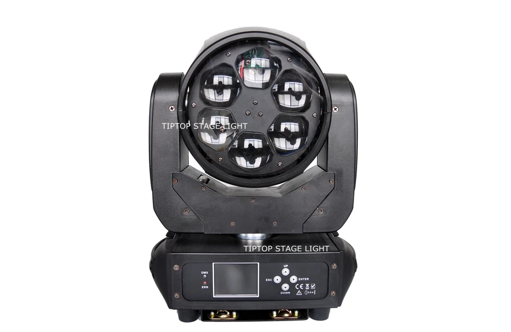 Gigertop TP-L672 280 Вт Led Zoom движущийся головной свет 6x40 Вт 0S-RAM высокий яркий маленький пчелиный глаз Освещение сцены панорама 540 наклон 180