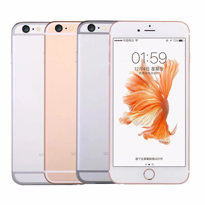 Восстановленный desbloqueado iPhone 6 s/6 s plus смартфон IOS двухъядерный 12.0MP CHARA 2GM ram 128GB rom 4G LTE telefono móvil