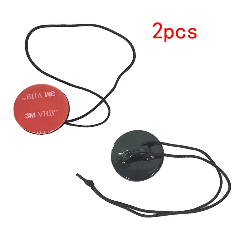 

Safety Insurance Clasp Tethers and 3M VHB Adhesive Sticker For Gopro Hero 6 5 4 3+ SJCAM Xiaomi yi 4K Accessories Helmet Mount