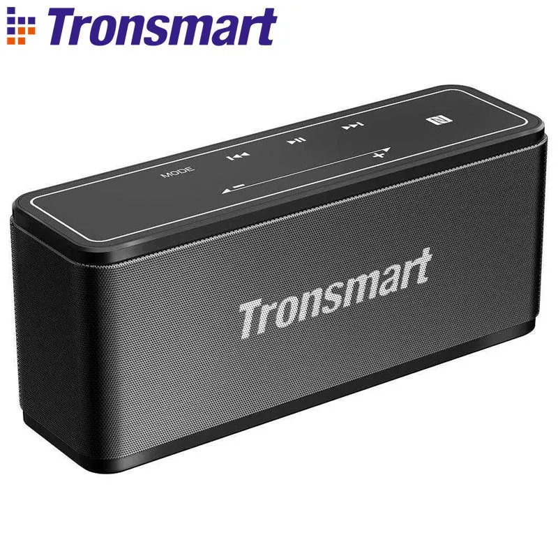 

Tronsmart Element Mega Outdoor Portable Bluetooth Speaker Touch Panel 3D Digital Sound Phone Wireless Speakers Supports NFC