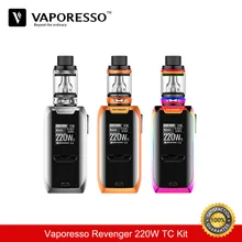 Cigarro Eletronico Vaporesso Vingador 220 W TC Kit Vaporizador Vape Caixa Mod Cigarro Electronique Cigarro Vaporizador Elétrico