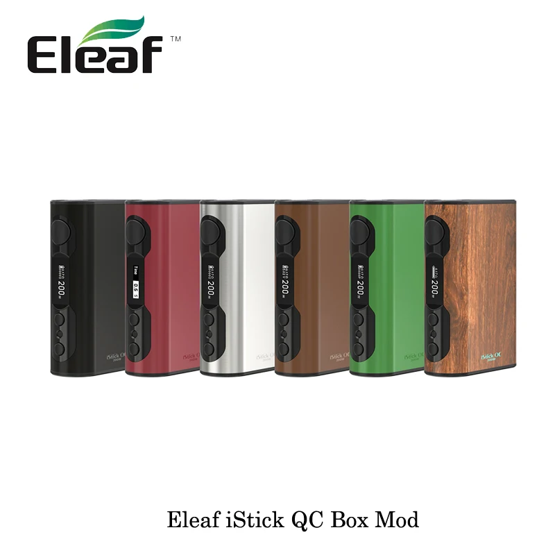 

100% Original Eleaf iStick QC 200W Melo 300 Box Mod electronic cigarette Fit Melo 300 Sub-Ohm Tank Atomizer eleaf Vaporizer 2017