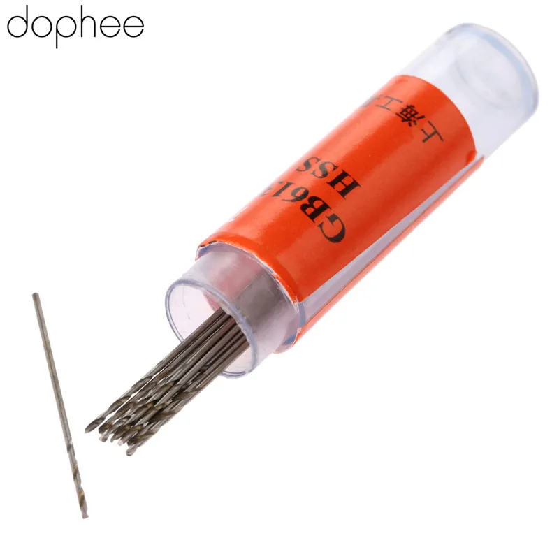 Dophee набор быстрорежущих стальных сверл 0 6 мм 10 шт. инструменты для сверления