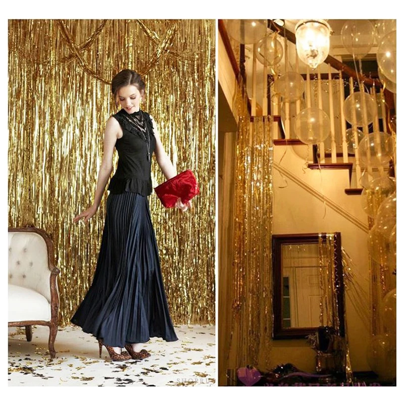 

3M Wedding Tinsel Curtain Wedding Decoration Backdrop Photobooth Backdrop Sequin Party Backdrop Birthday Curtain Photo Curtains