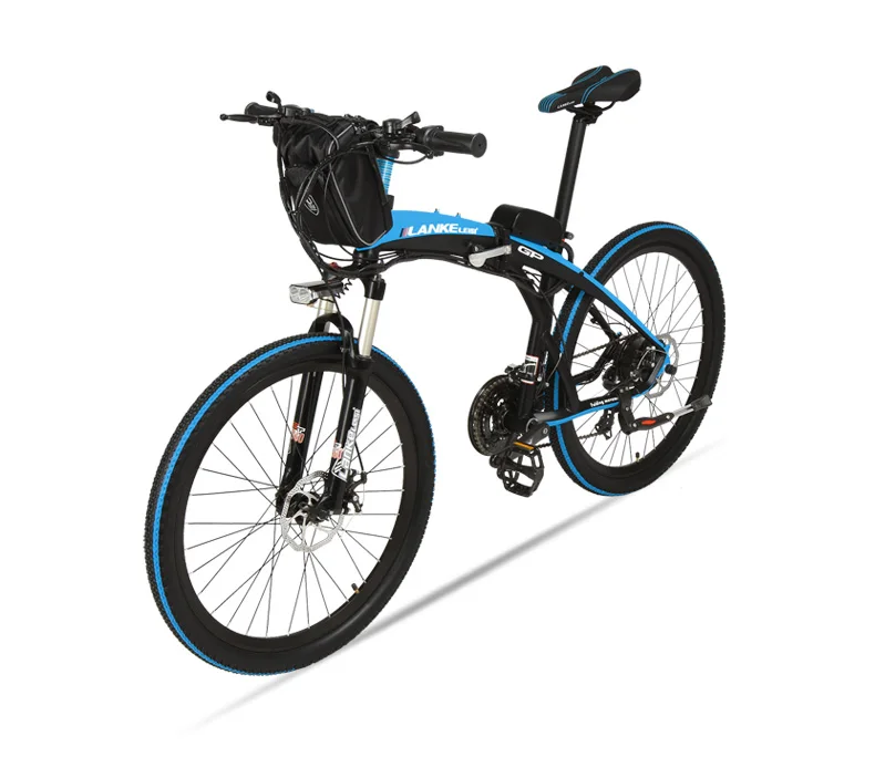 Clearance Lankeleisi GP Electric Bicycle, Folding Bike, 26 inches, 36/48V, 240W, Disc Brake, Fast-folding, Mountain Bike 19