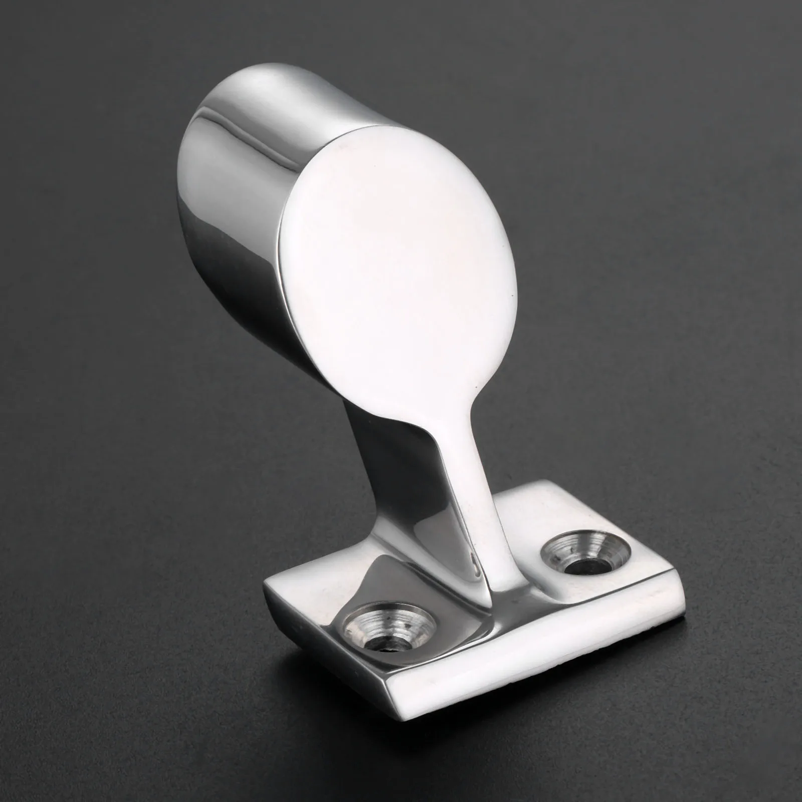 

Heavy Duty Marine Grade 316 Stainless Steel Boat Hand Rail Fitting After Stanchion Applications For 7/8"" 22mm Handrails Bracket