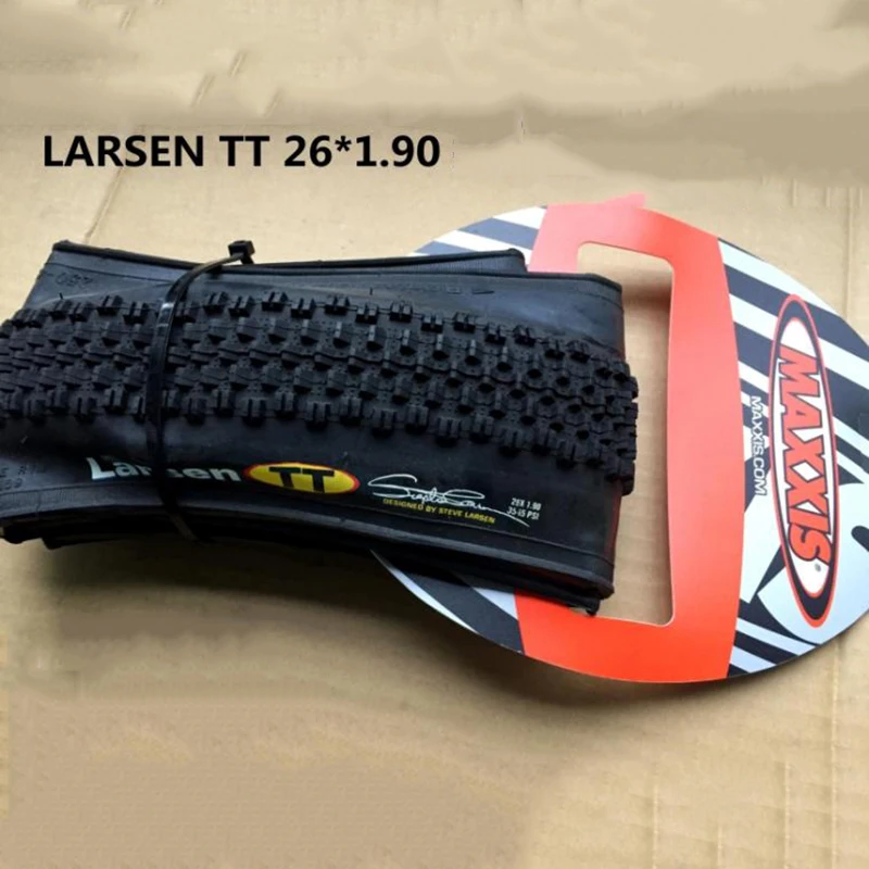 MAXXlS Larsen TT велосипедные шины 26*1,9 60TPI сверхлегкие 26er 26*2,0 складные MTB шины для горного велосипеда велосипедные шины pneu - Цвет: 261.90 fold