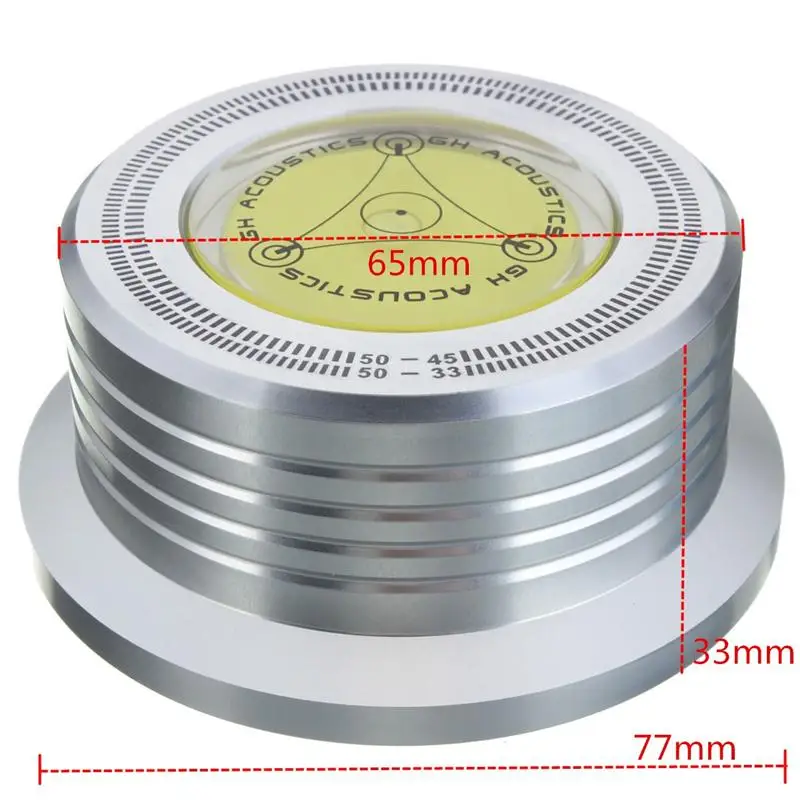 3в1 металлический пластинчатый зажим Lp Дисковый стабилизатор поворотный стол для виниловой пластинки вибросбалансированный