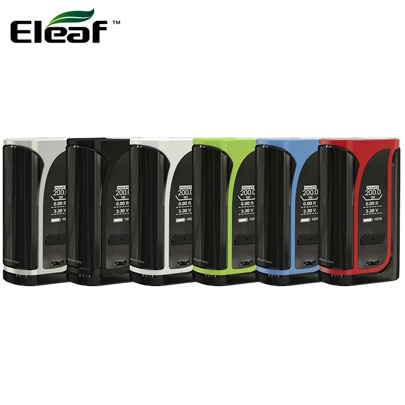 Оригинальный Eleaf iKuun i200 TC бокс мод 4600mAh батарея 200W электронная сигарета vs iKonn 220