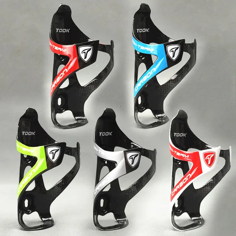 

2 pcs Bicycle Bottle Holder Carbon Fiber Mountain Road Bike Cycling Outdoor Water Bottle Drink Holder Holding Rack bottle cage