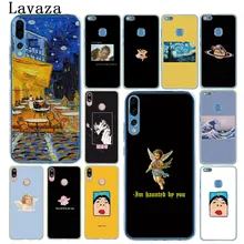 Lavaza David Patung Seni Mona Lisa Retro untuk Huawei P30 P20 Pro P10 P9 Plus P8 Lite Mini 2016 2017 P Smart Z 2019(China)