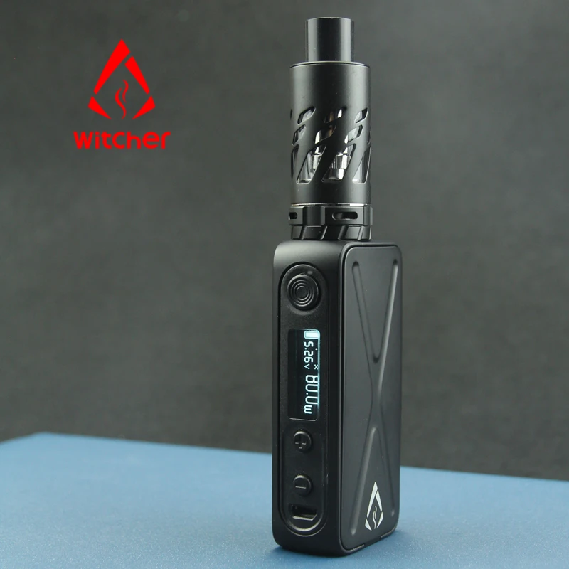 

Witchder Rofvape A Box Mini Full Kit Electronic Cigarette Kit mini 80W mod with OLED Indicator battery Mod Vape vapor vaporizer