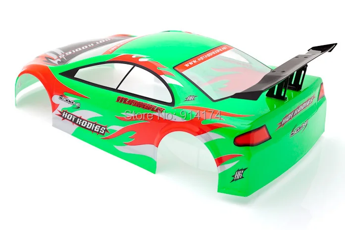 YUKALA 1/10 RC автомобиль ПВХ Окрашенный корпус кузова для Радиоуправляемая машина 190